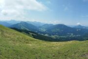 Wanderung hoch über Grüntensee